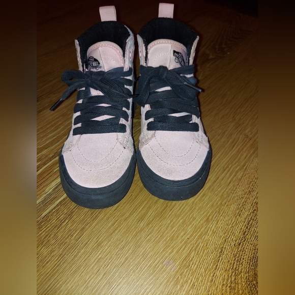 Girls vans sk8-hi mte-1 light pink sz 2 - Picture 2 of 6